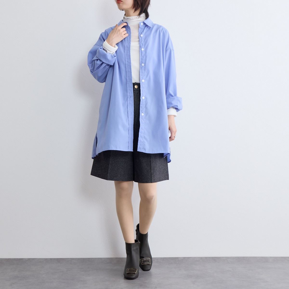 【SALE】スクエアバックルブーツ/641413