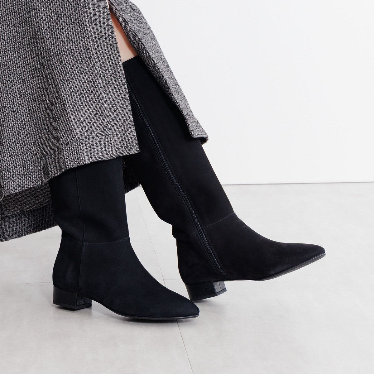 【25AW】ワイドシャフトロングブーツ/641416