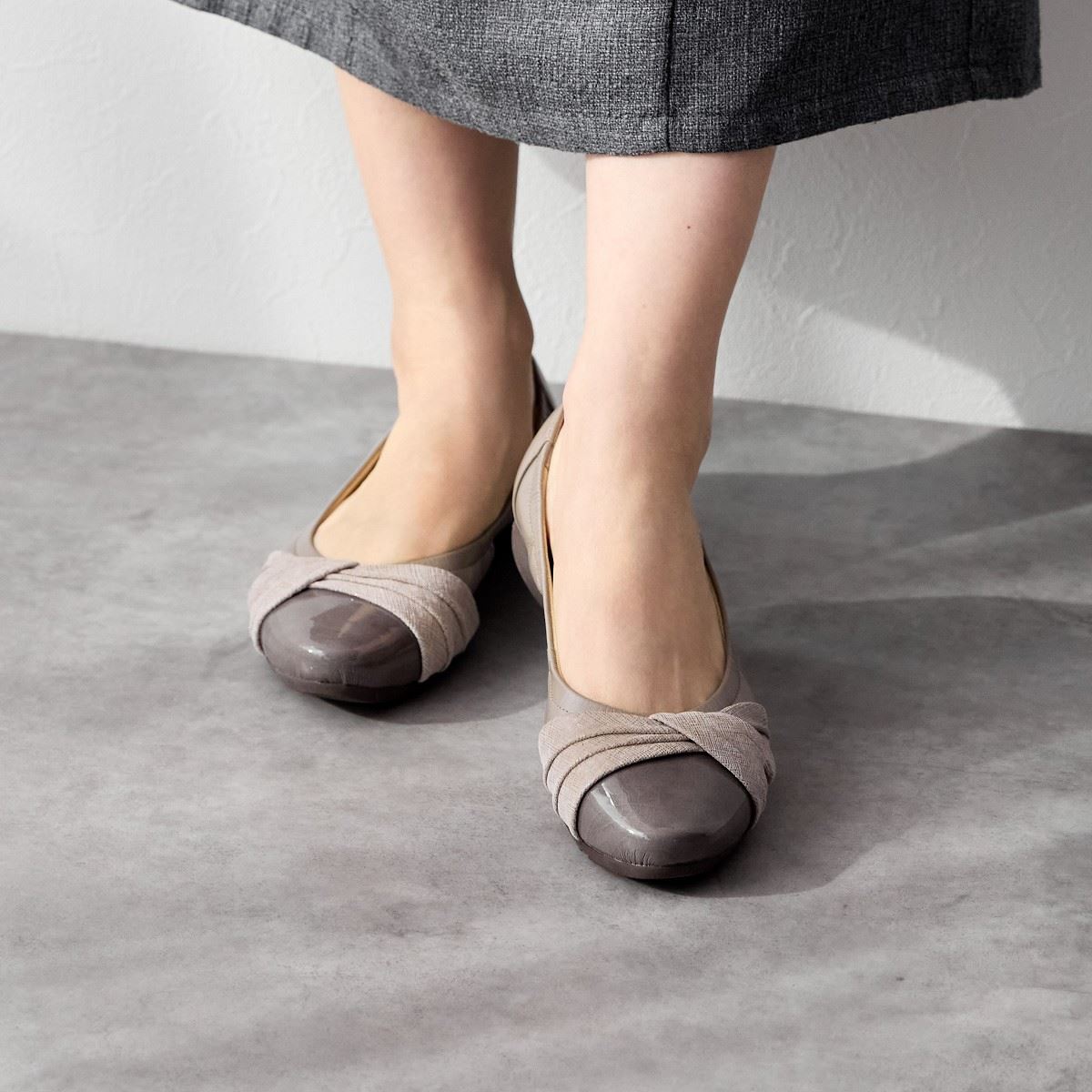 【SALE】クロスリボンスニーカーパンプス/743301