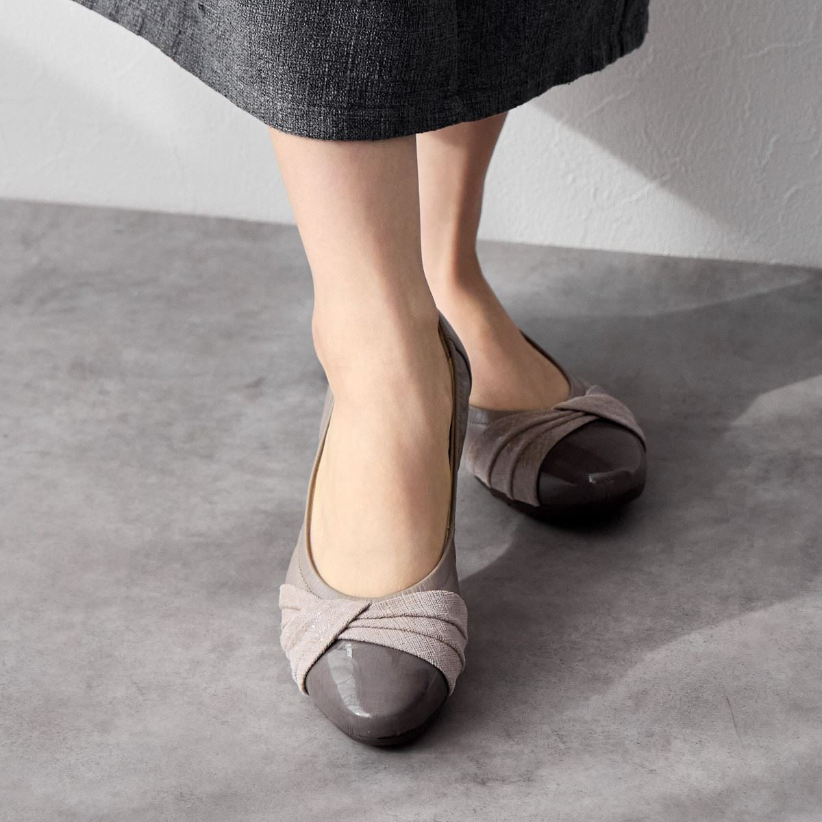 【SALE】クロスリボンスニーカーパンプス/743301