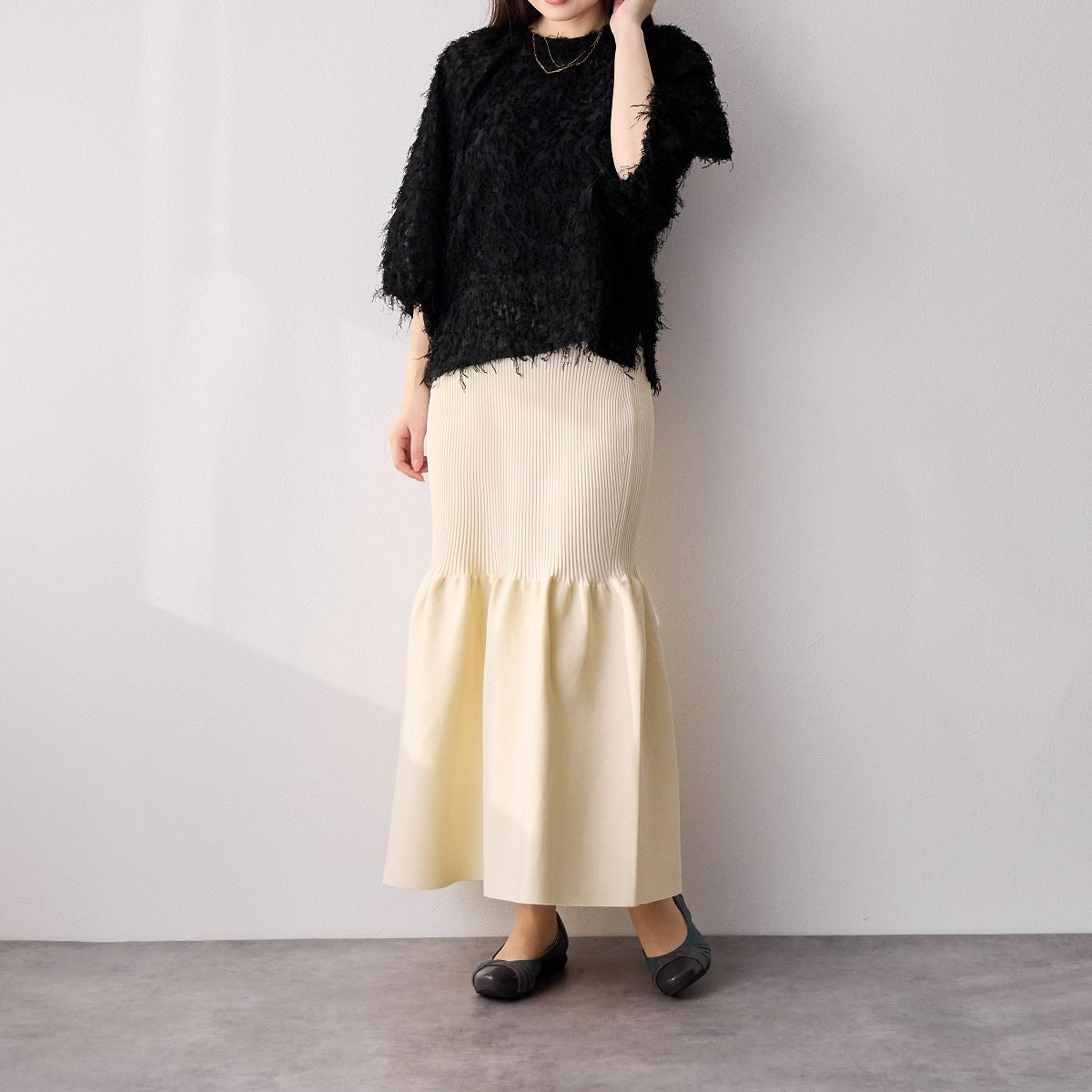 【SALE】クロスリボンスニーカーパンプス/743301