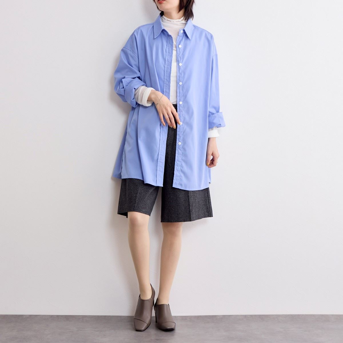 【SALE】スクエアトゥサイドゴアパンプス/643302