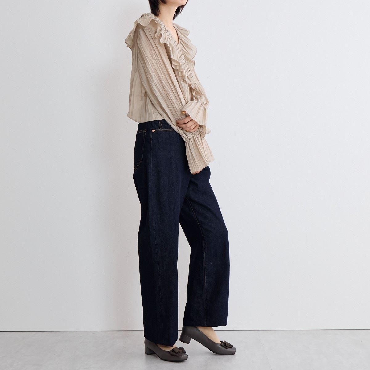 【SALE】ボリュームリボンパンプス/643304