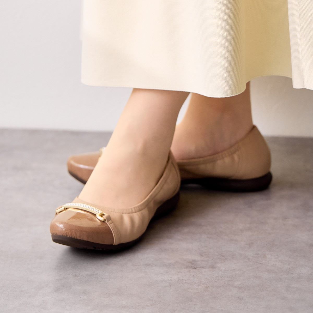 【SALE】ビジュービットスニーカーパンプス/643305