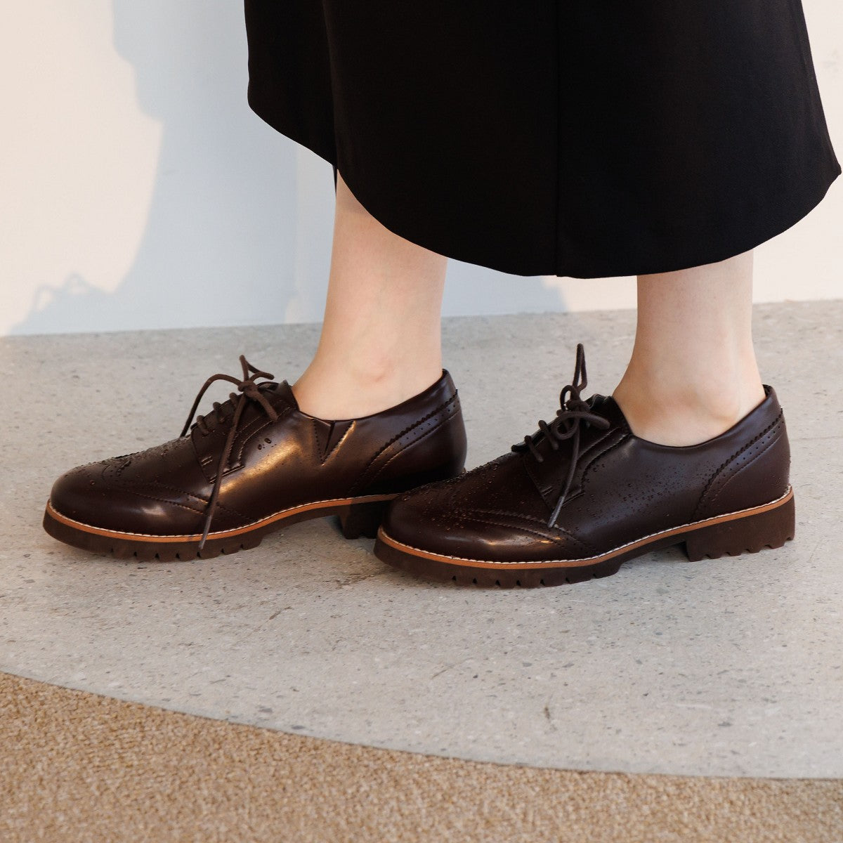 耐水】レースアップレインシューズ/644102