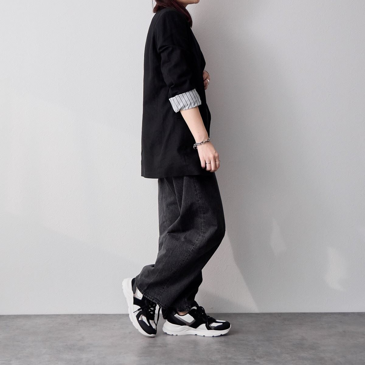 【SALE】異素材コンビスニーカー/647102