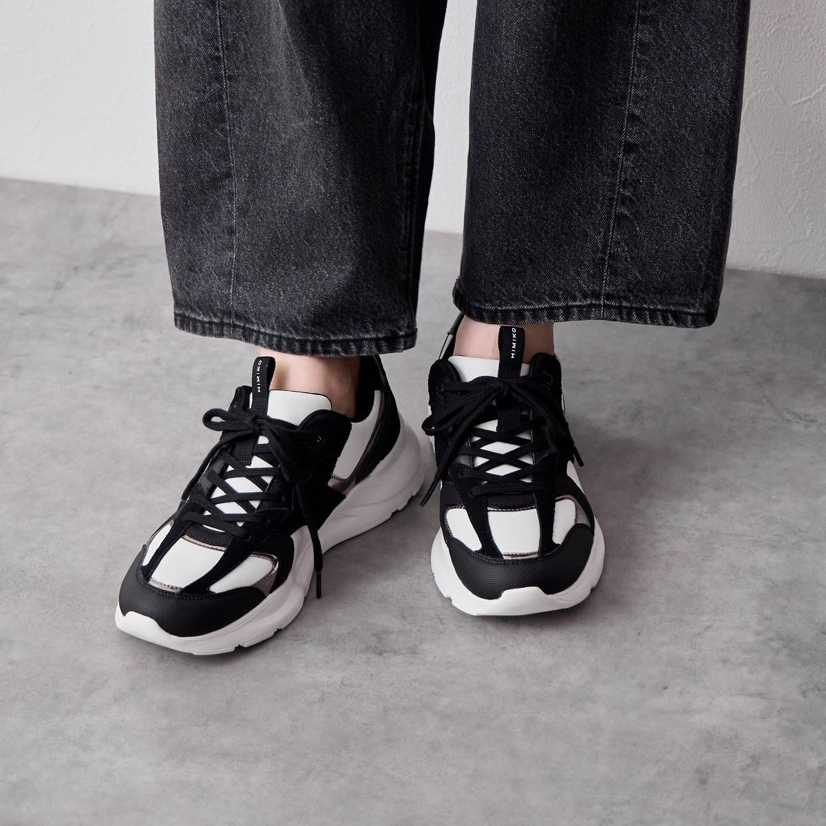 【SALE】異素材コンビスニーカー/647102