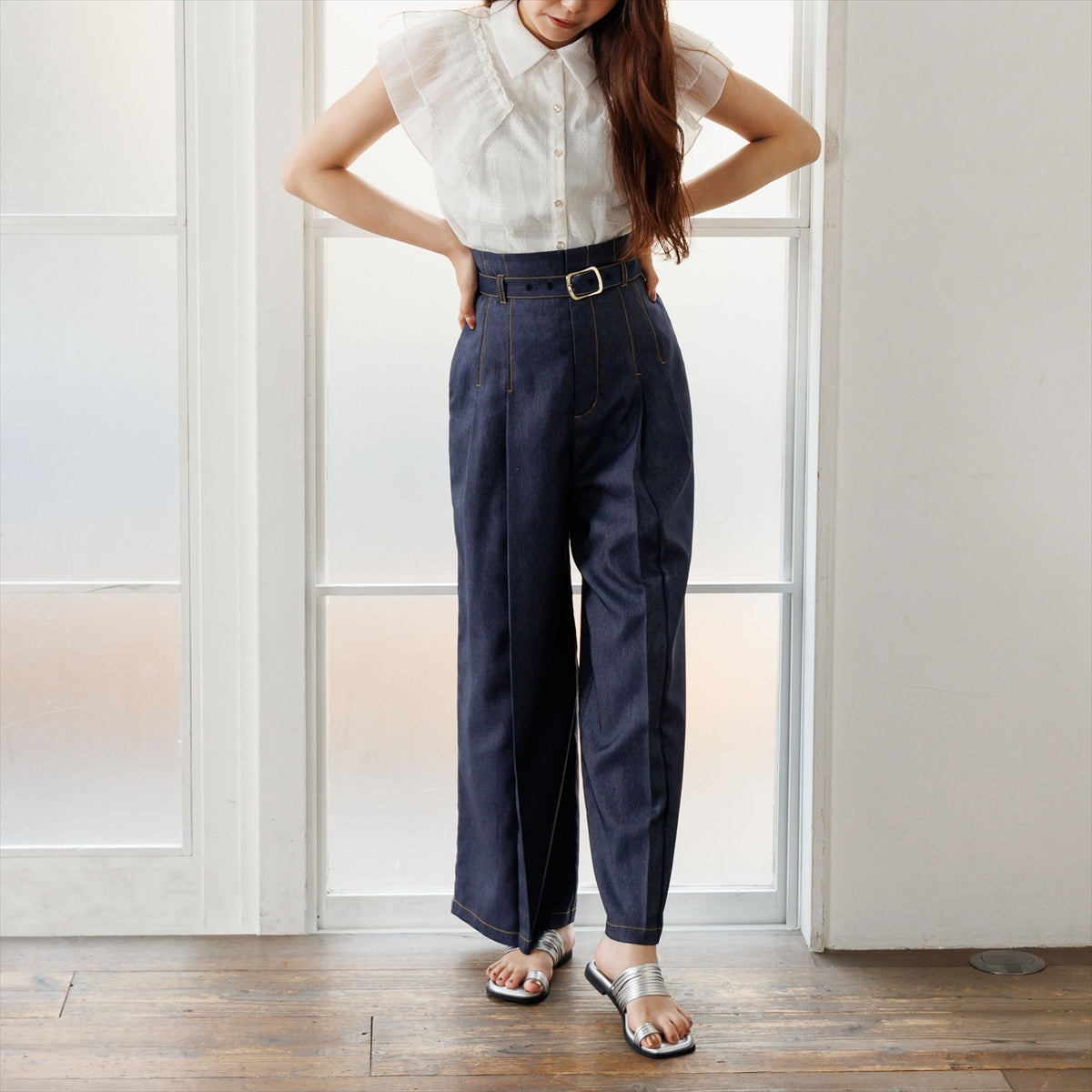 【期間限定SALE／WEB限定アイテム】トングコードストラップサンダル/650202
