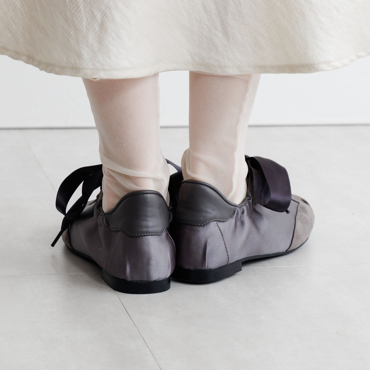 【WEB限定デザイン】バレエコアデザインスニーカー/650302