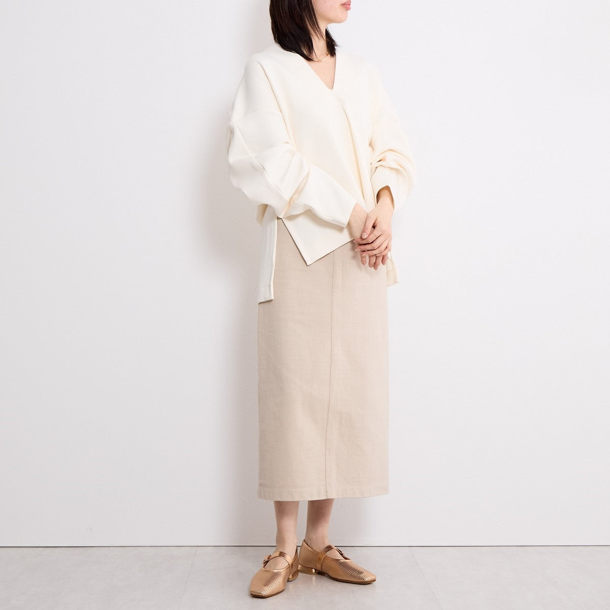 【SALE】パンチングレザーメリージェーンパンプス/651103