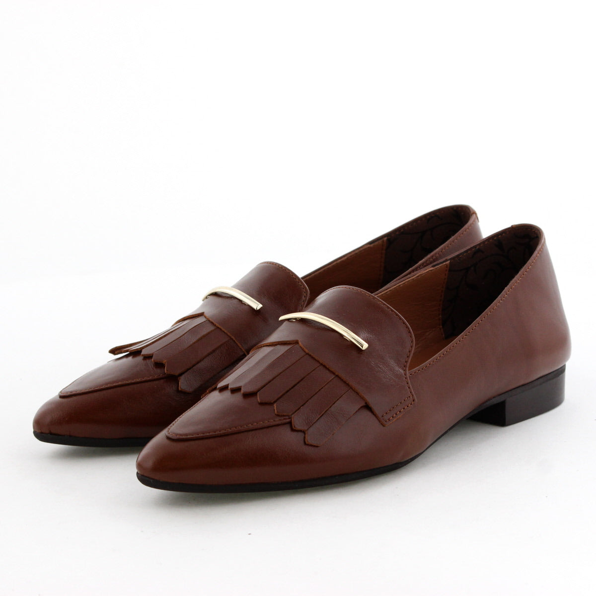 再値下げ】メタルバーキルトローファー/651106