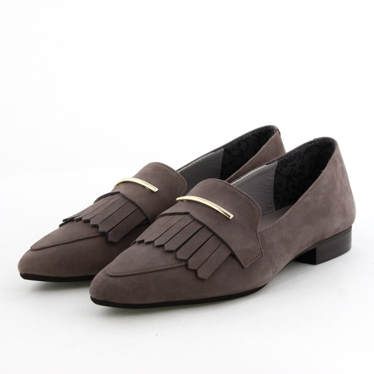 SALE】メタルバーキルトローファー/651106