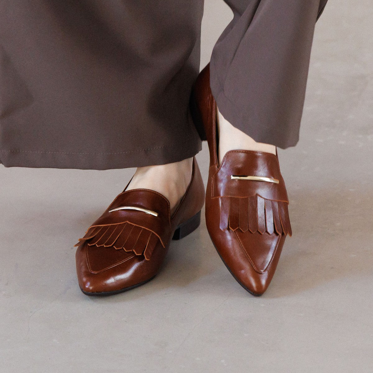 HIMIKO（HIMIKO）/【25秋冬新作】メタルバーキルトローファー/651106 再値下げ】メタルバーキルトローファー/651106