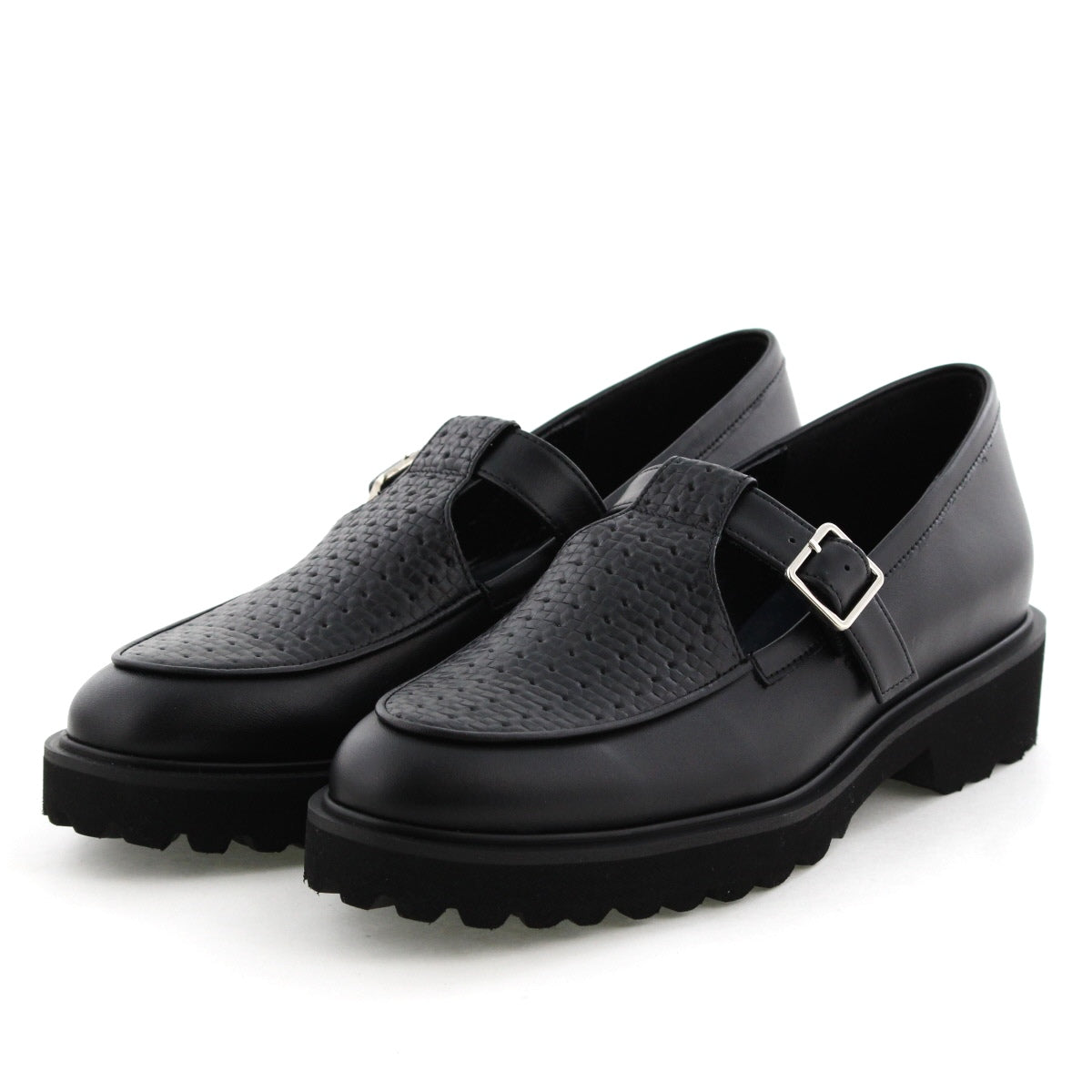 【SALE】Tストラップローファー/651107