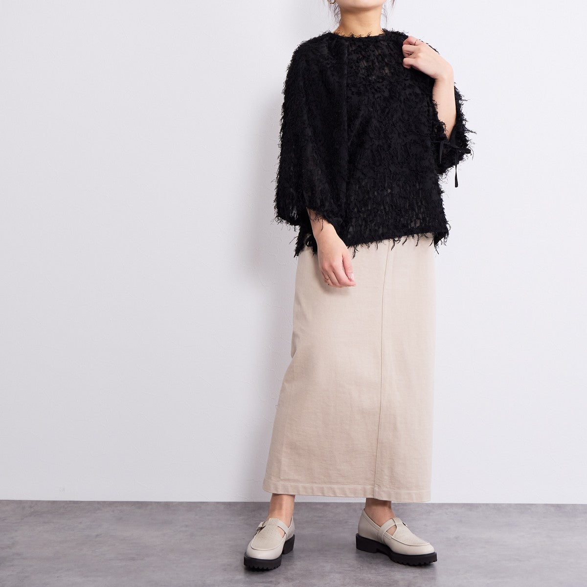 【SALE】Tストラップローファー/651107