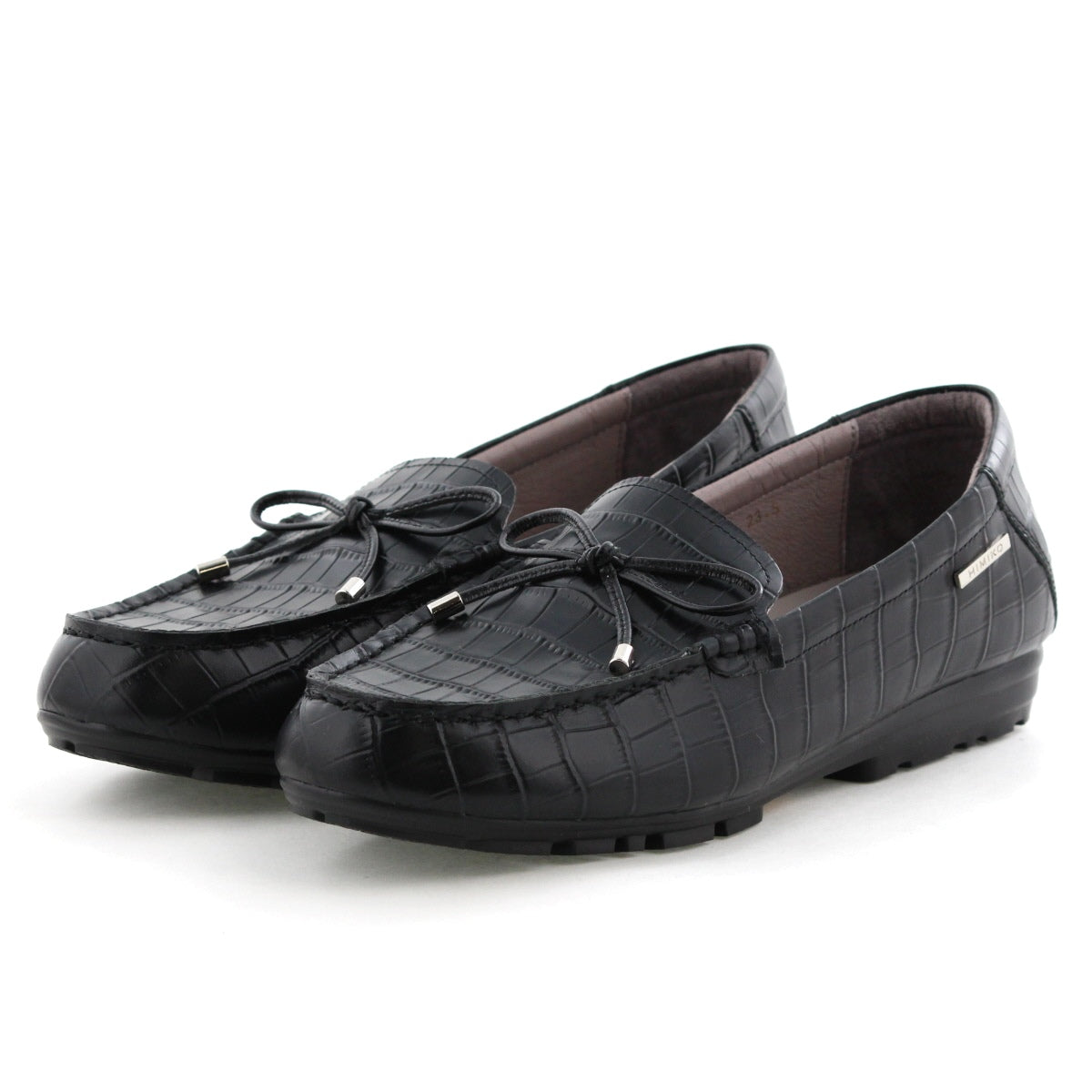 【再値下げ】【再入荷】リボンモチーフモカシン/651109