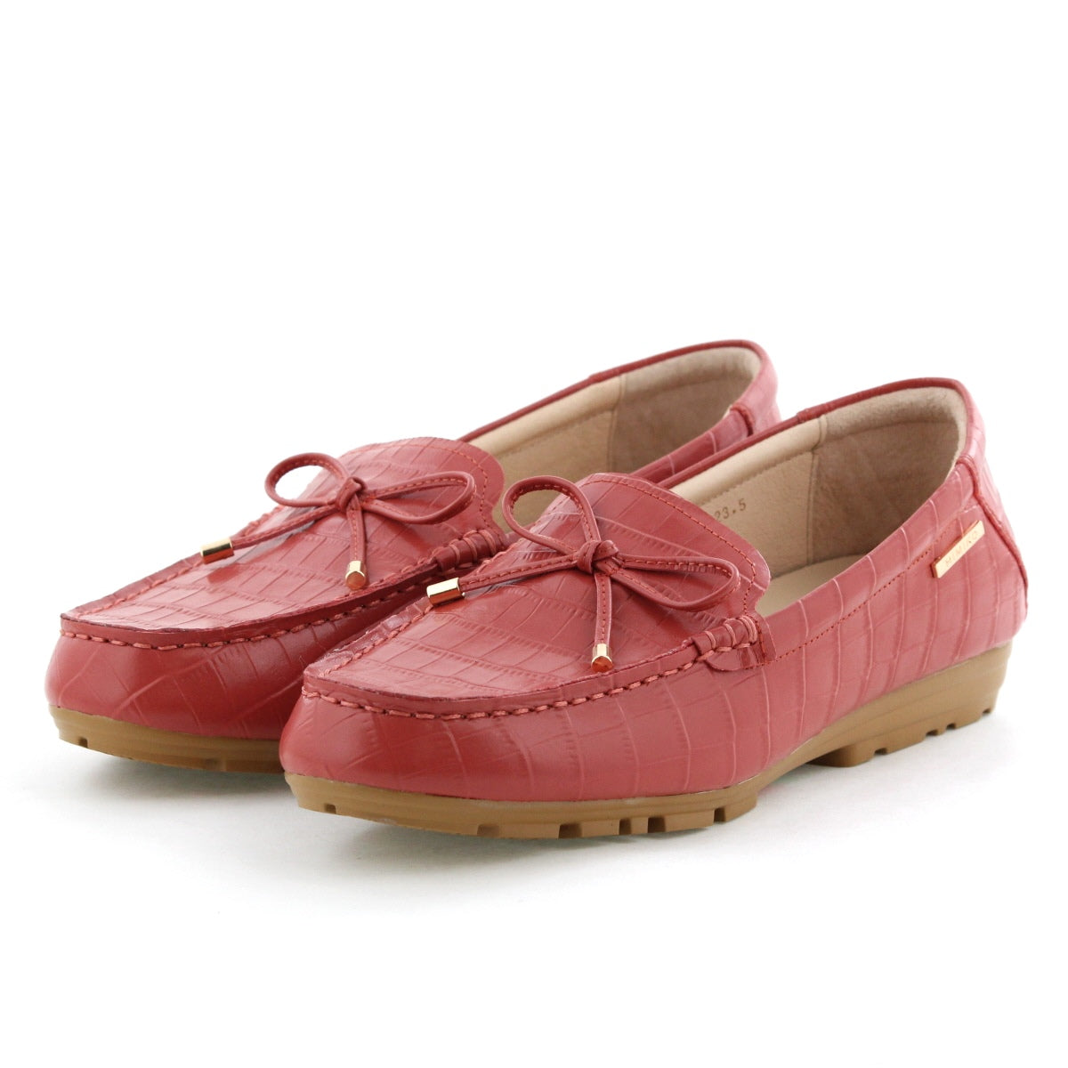 【再値下げ】【再入荷】リボンモチーフモカシン/651109