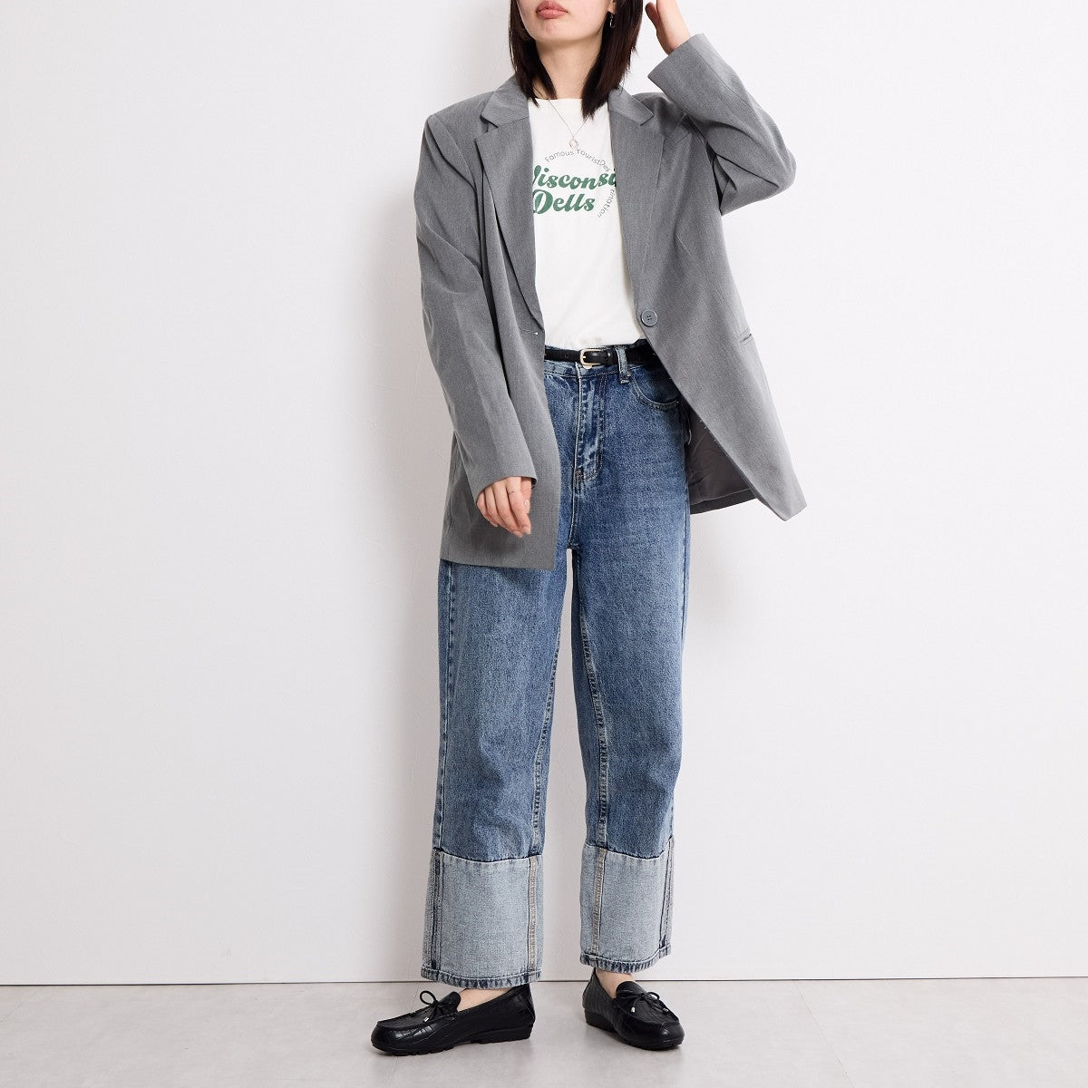 【再値下げ】【再入荷】リボンモチーフモカシン/651109