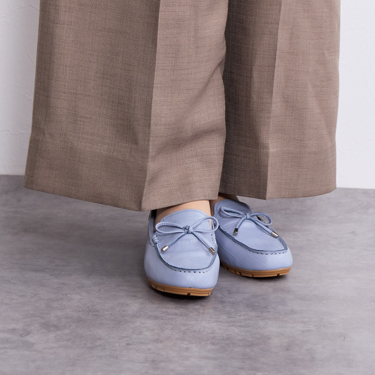 【再値下げ】【再入荷】リボンモチーフモカシン/651109