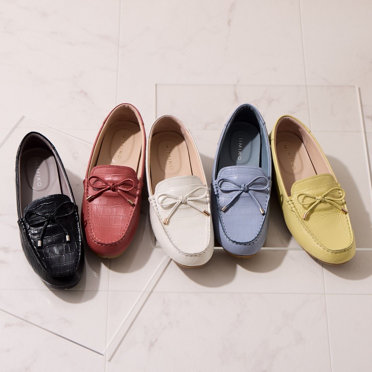 【再値下げ】【再入荷】リボンモチーフモカシン/651109