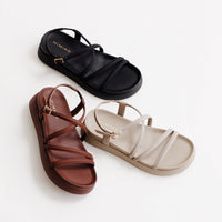 【SALE】【WEB限定デザイン】クロスストラップサンダル/651250