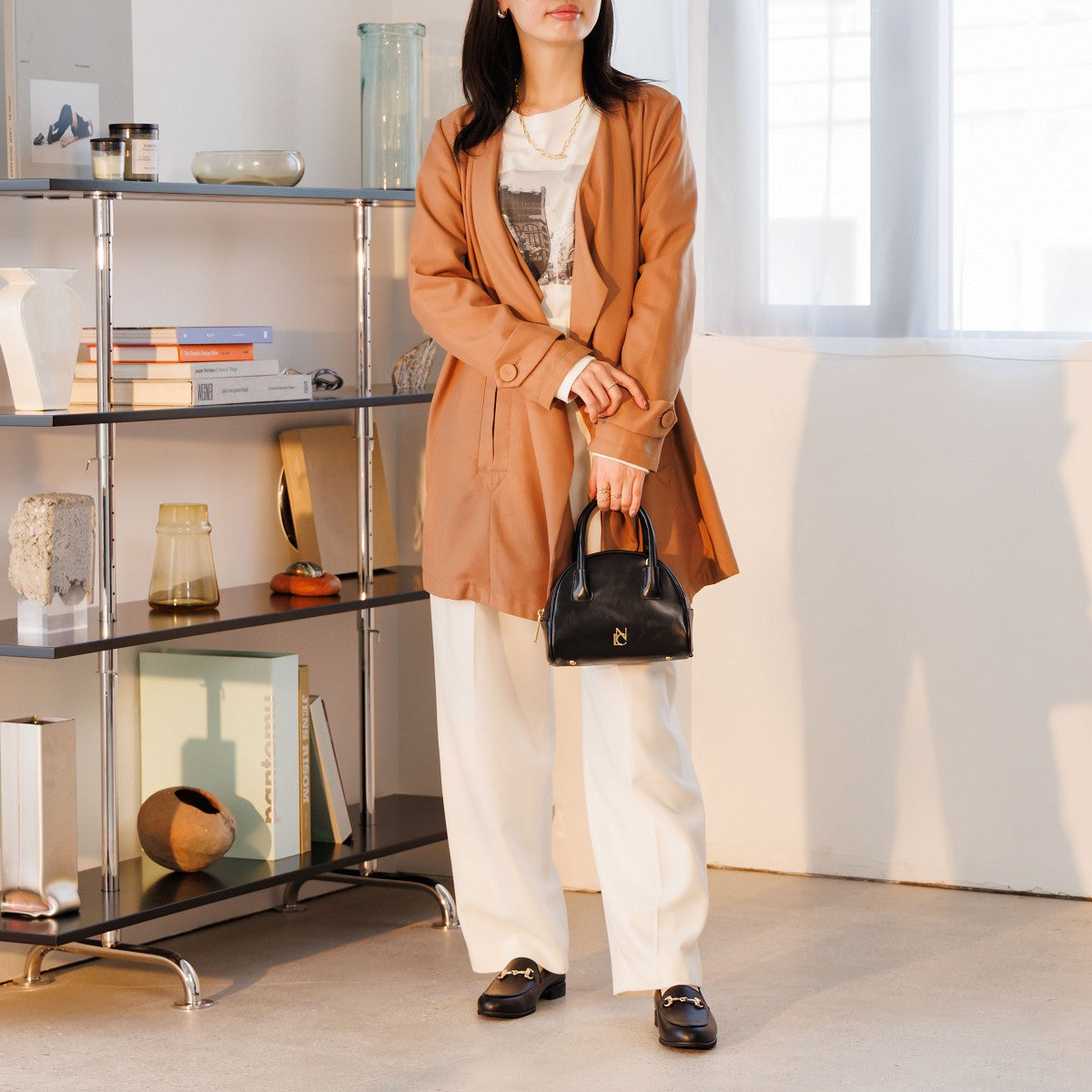 【25AW】バブーシュビットローファー/651304