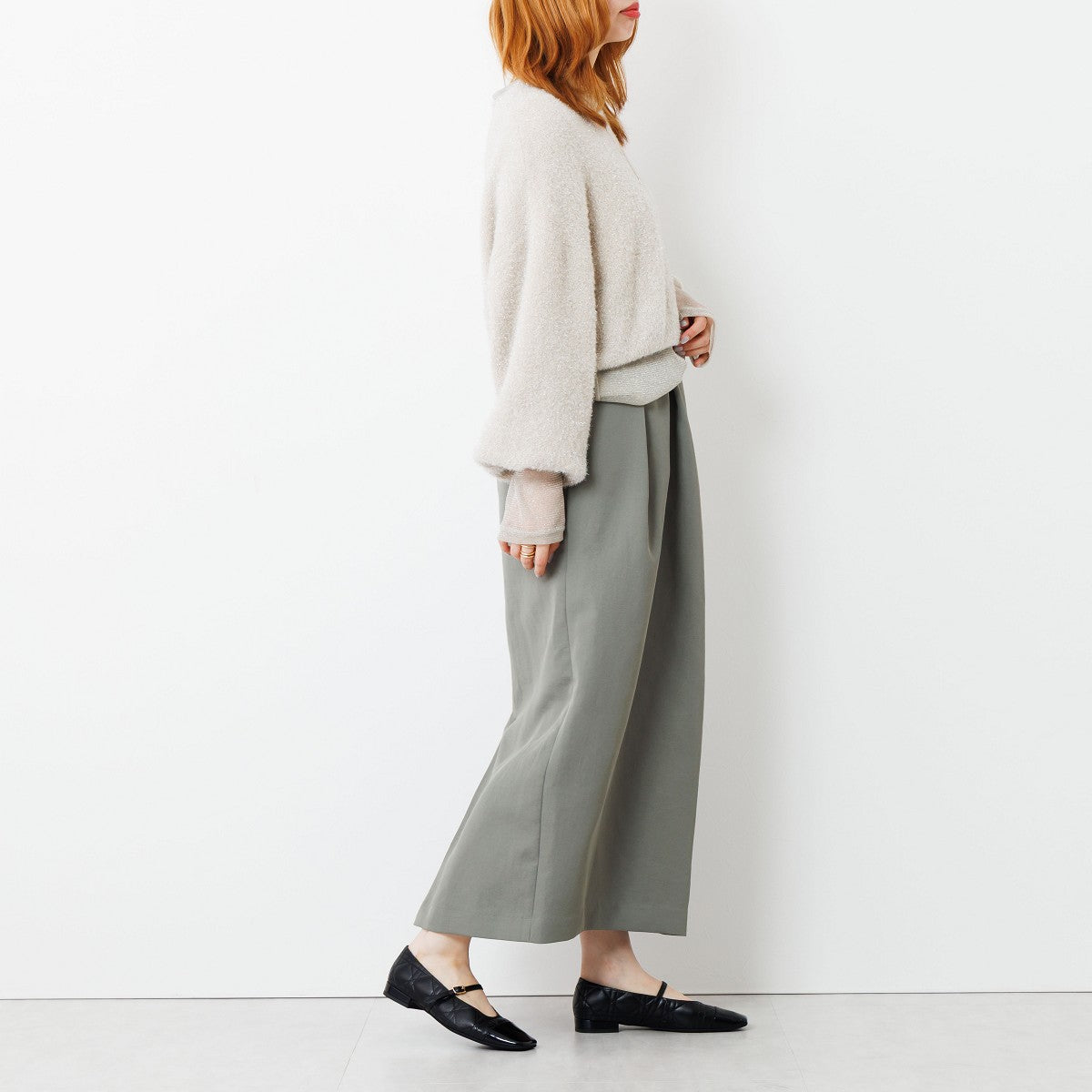 【25AW】キルティングレザーメリージェーンパンプス/651311