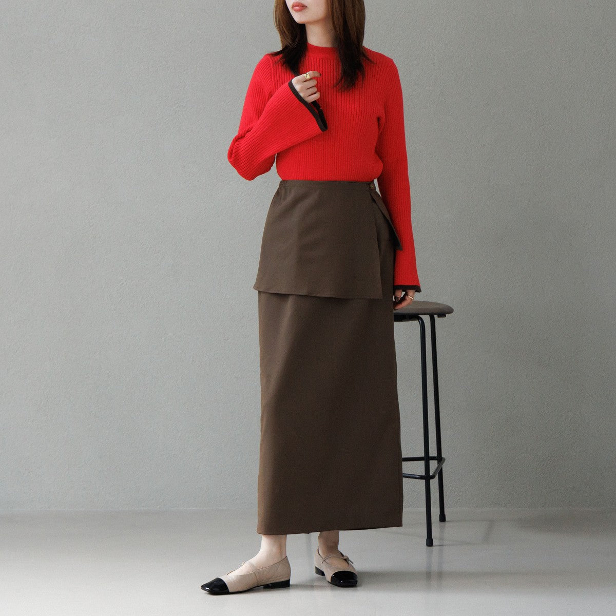 【25AW】キルティングレザーメリージェーンパンプス/651311
