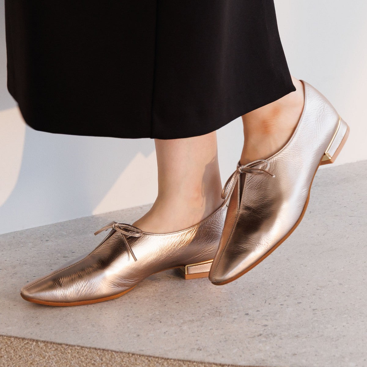 SALE】センタースリットリボンパンプス/651312
