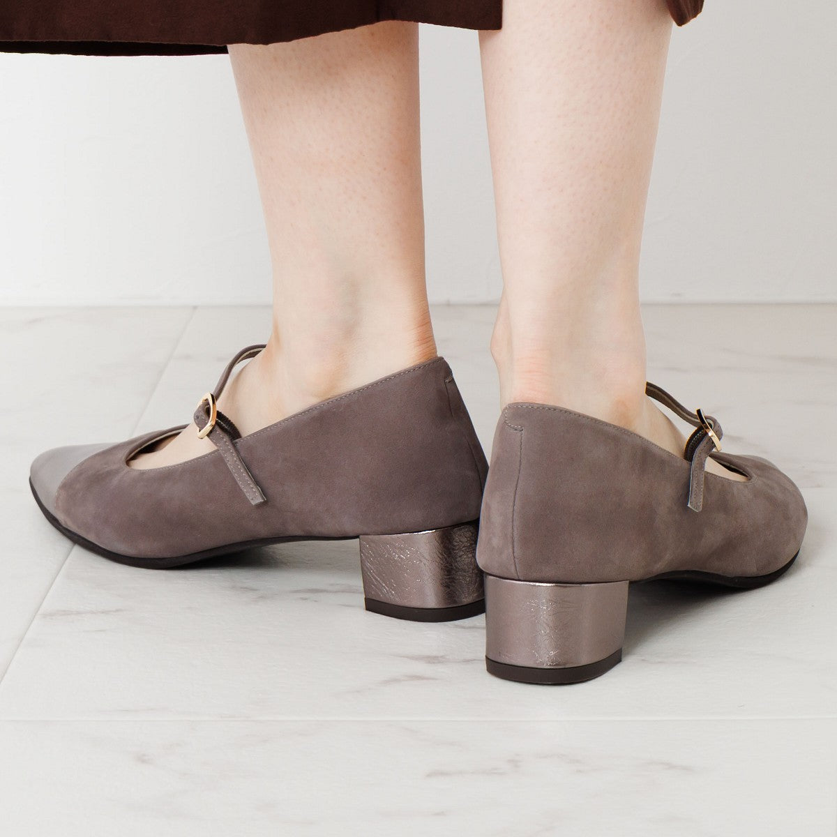 SALE】ポインテッドトゥメリージェーンパンプス/651314