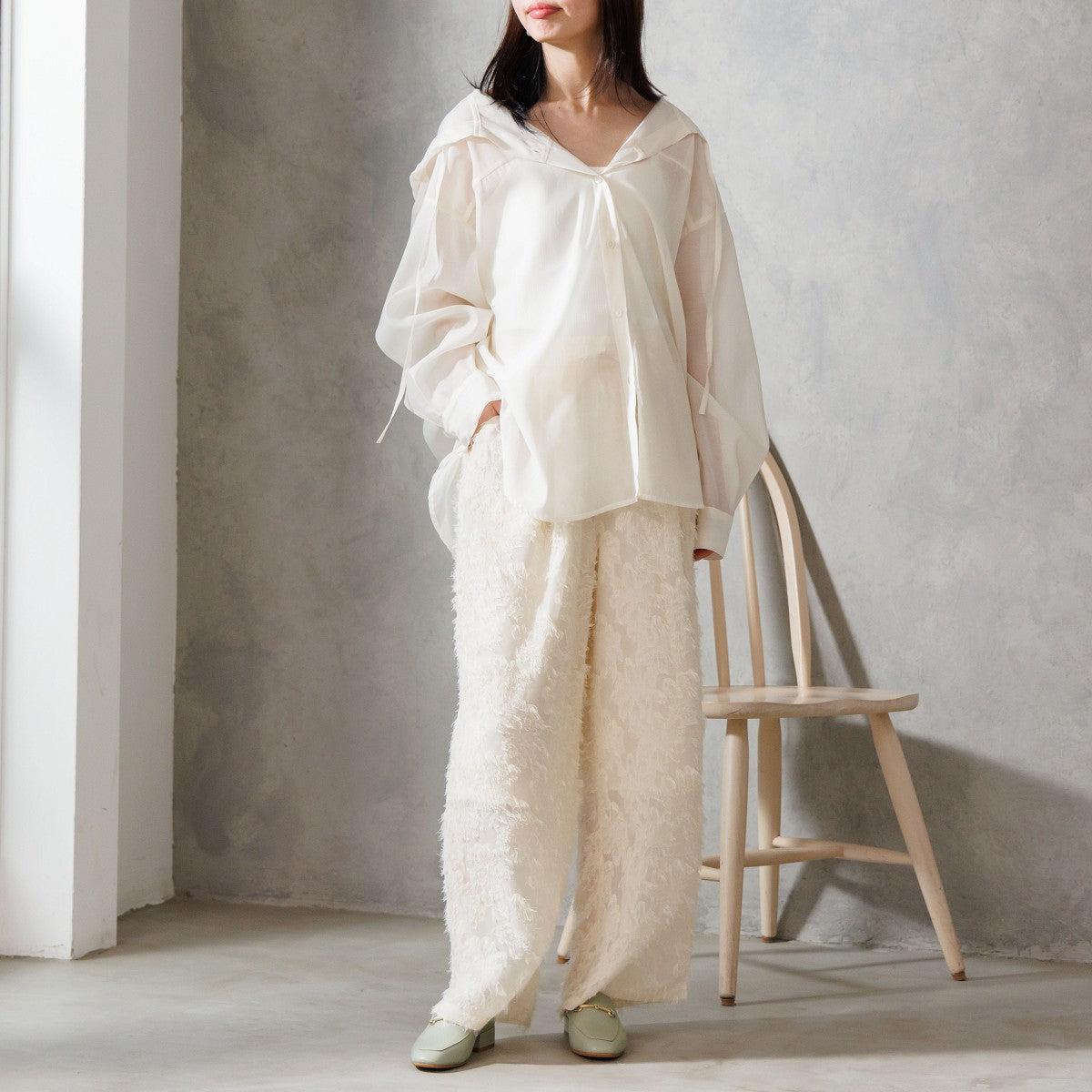 【26SS新色追加】スクエアトゥビットローファー/651315