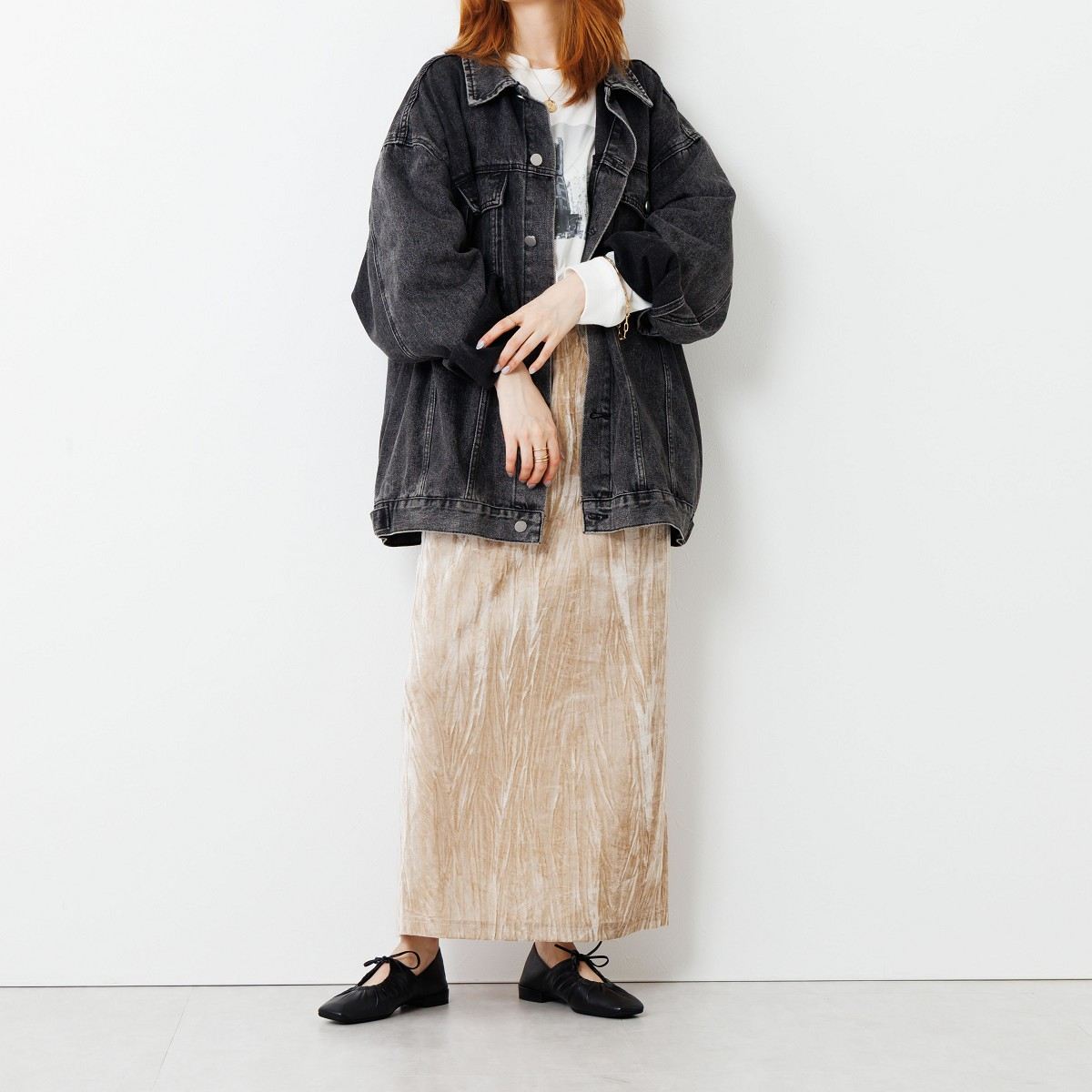 【25AW】ギャザーリボンパンプス/651317
