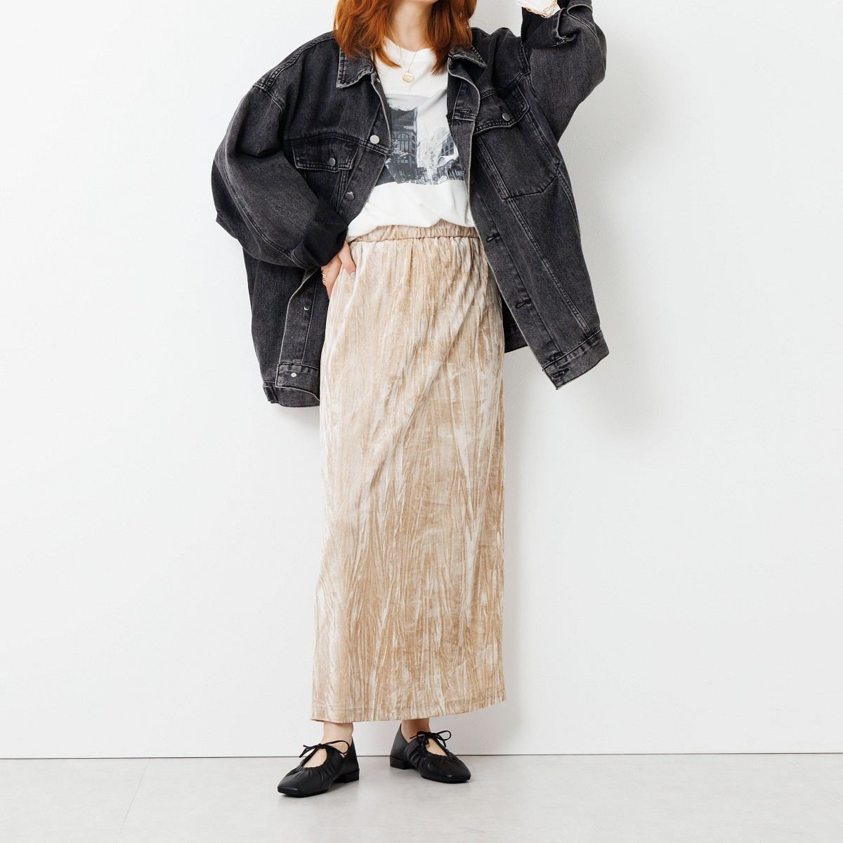 【25AW】ギャザーリボンパンプス/651317