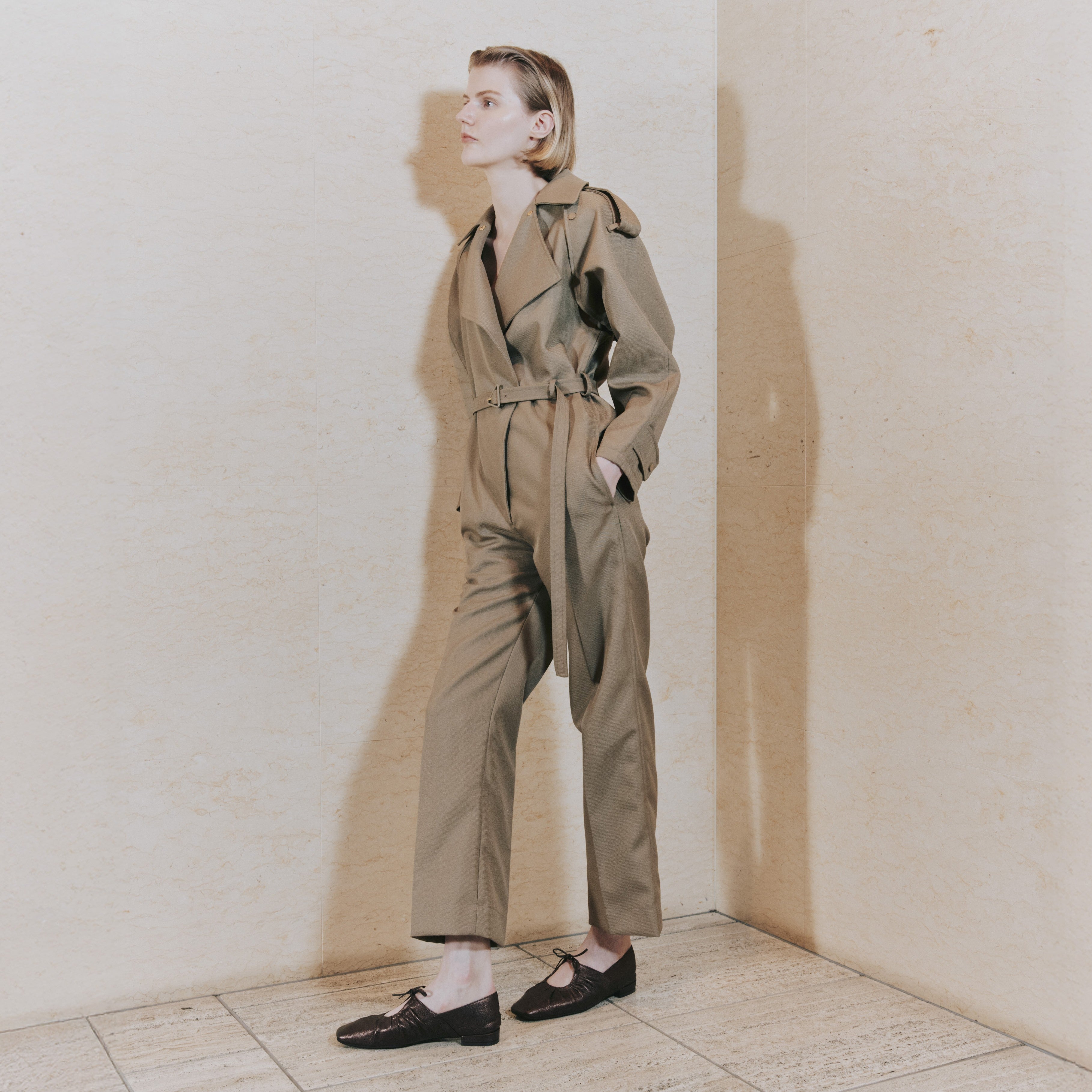 【25AW】ギャザーリボンパンプス/651317