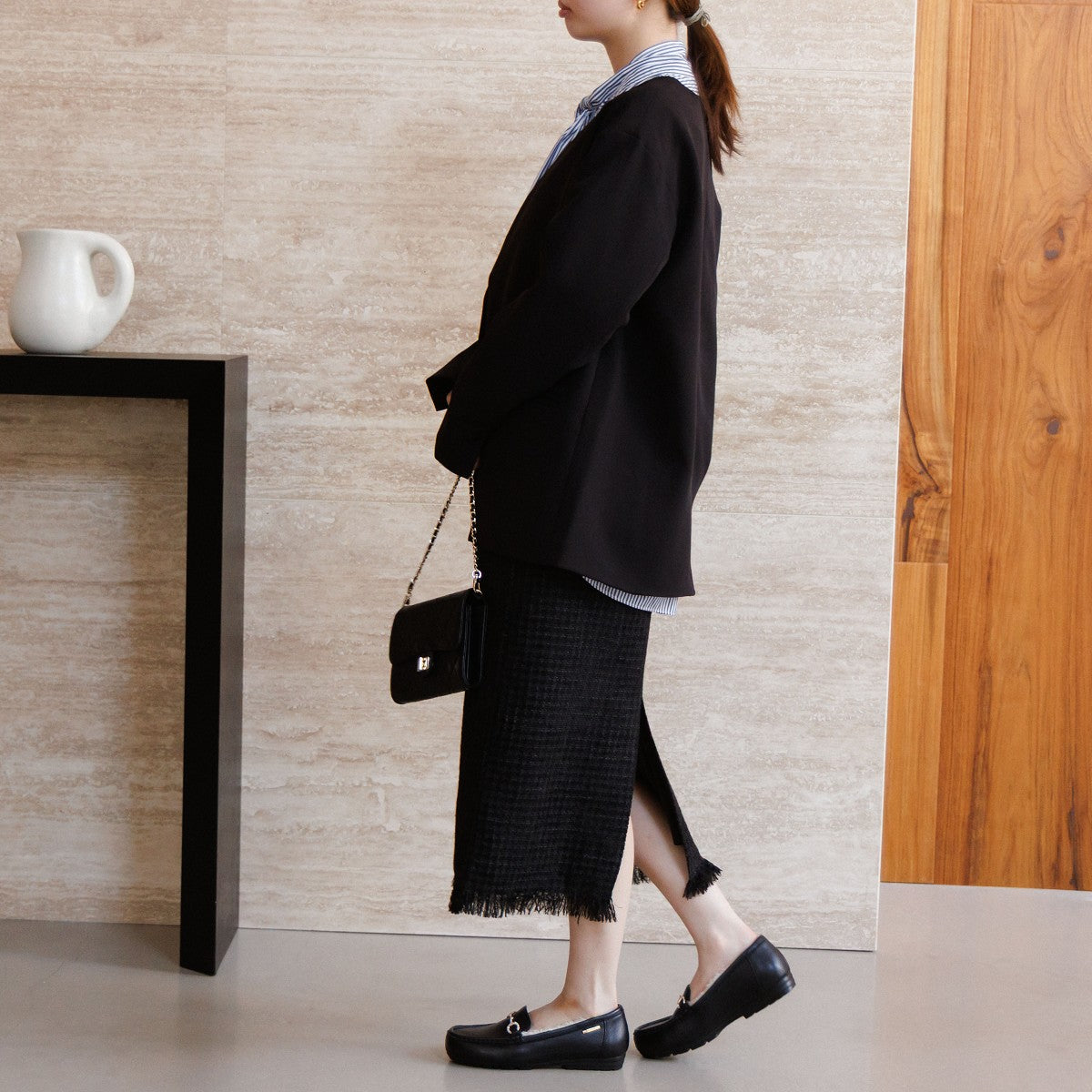 25AW/再入荷】ビジュービットふわふわモカシン/651320