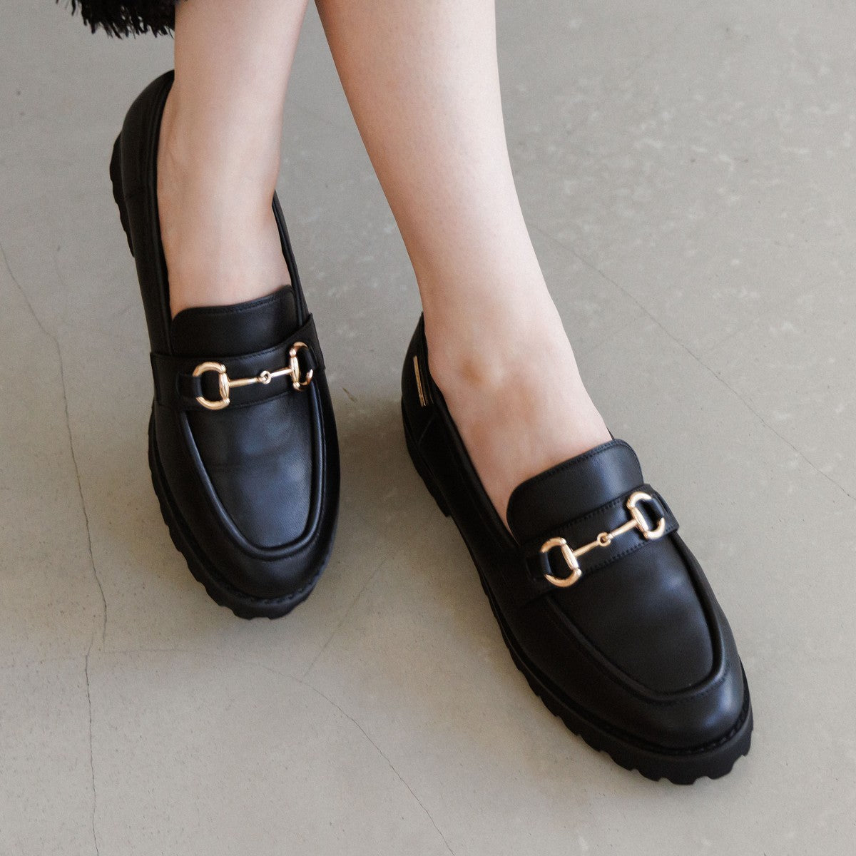 【SALE】トラックソールビットローファー/651322