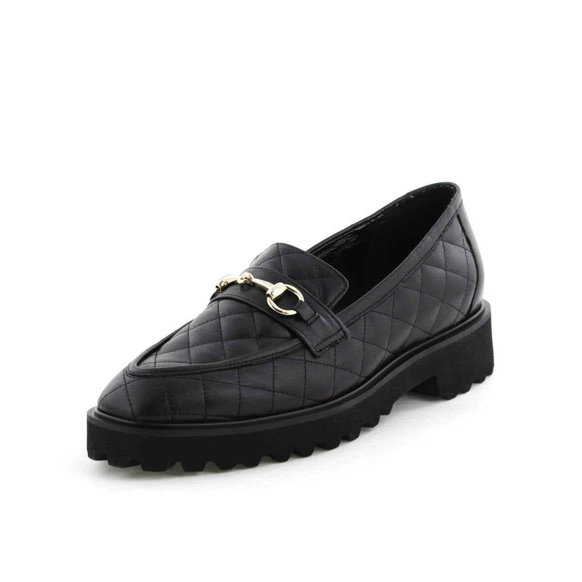 【25AW】トラックソールキルティングビットローファー/651324