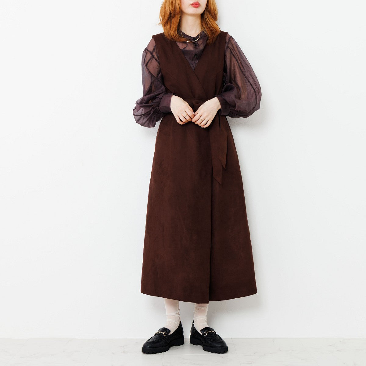【25AW】トラックソールキルティングビットローファー/651324