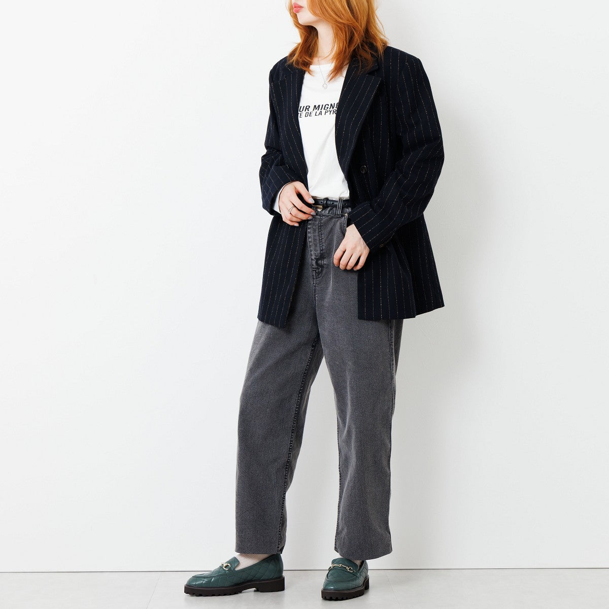 【25AW】トラックソールキルティングビットローファー/651324