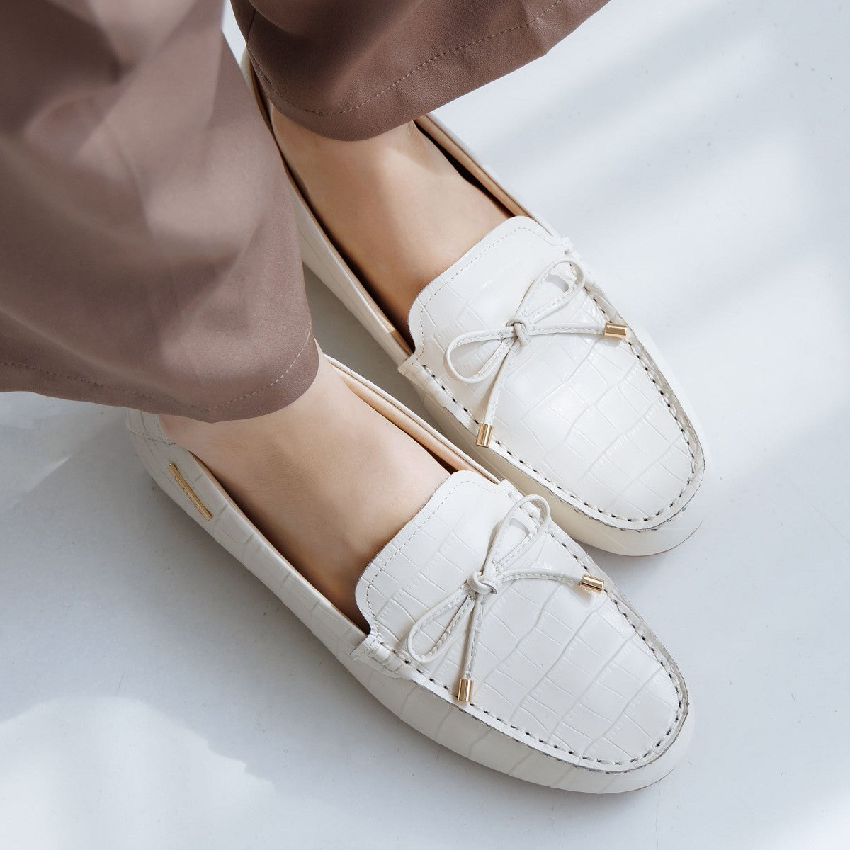 極美品♡Louis Vuitton モノグラム リボンフラットシューズ 5e10 LOUIS VUITTON ルイヴィトン バレエシューズ フラットシューズ