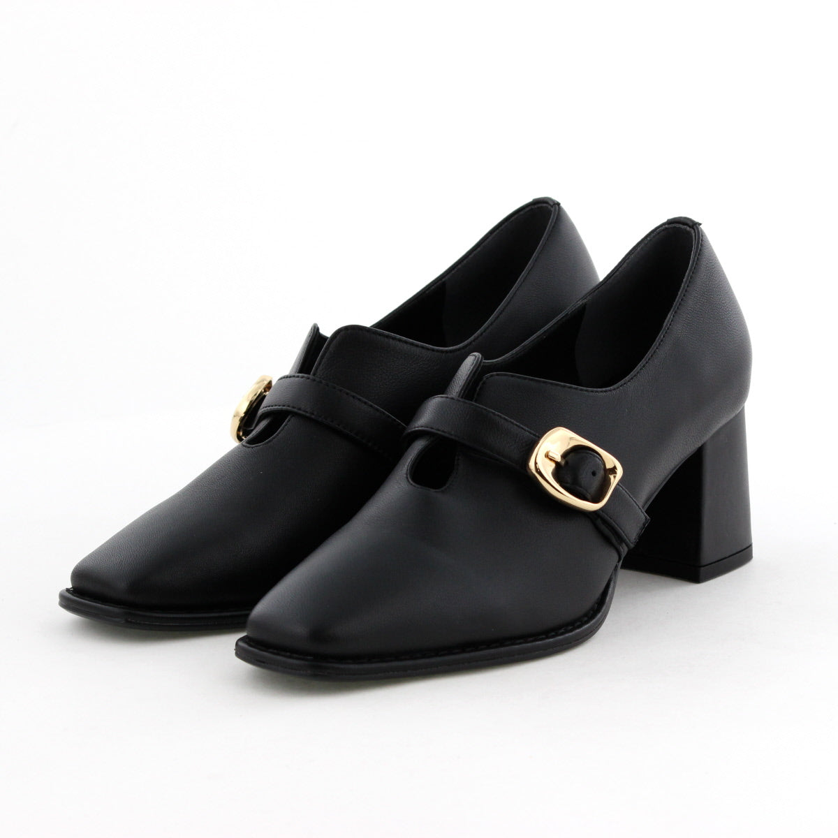 【25AW】ベルトモチーフパンプス/651329