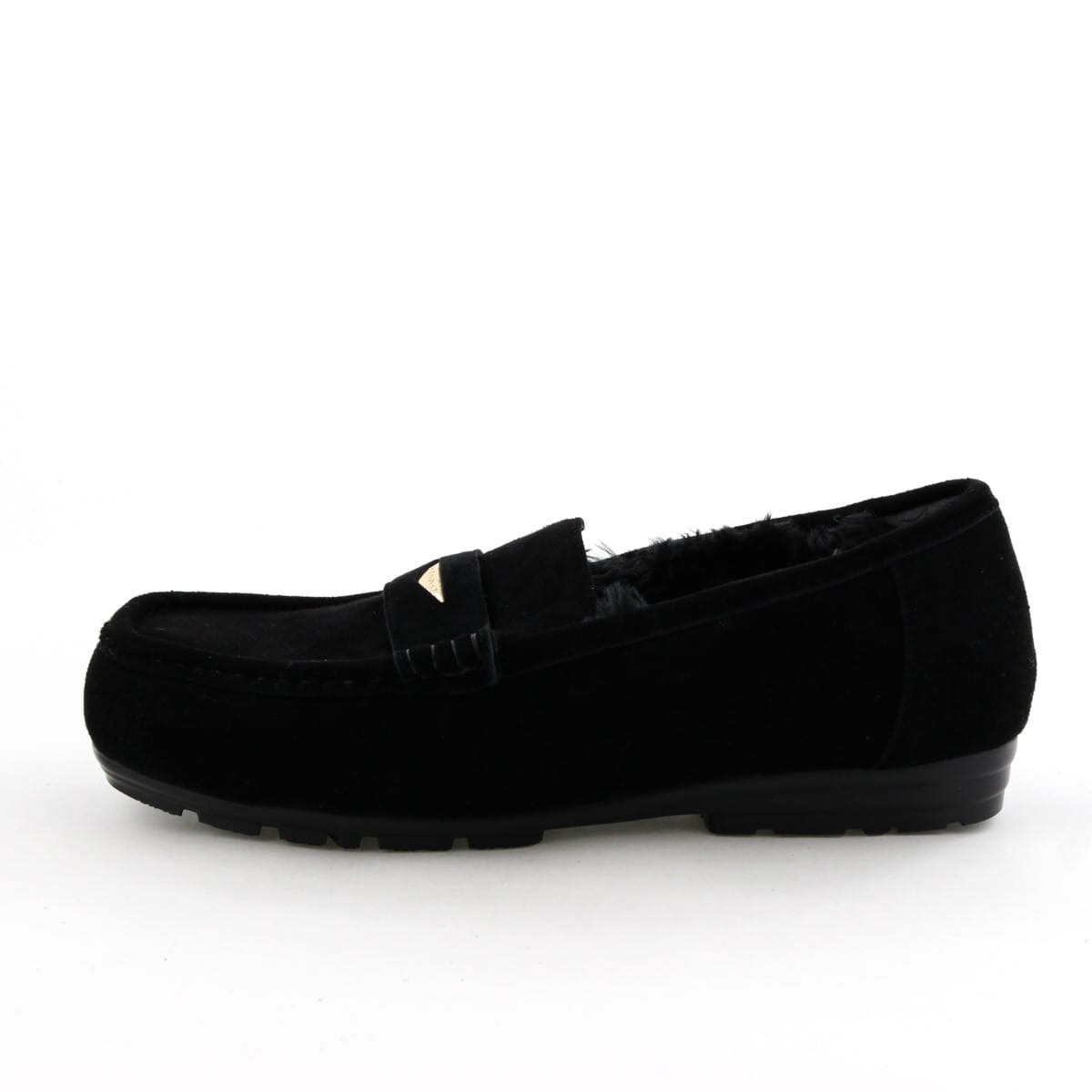 25AW/再入荷】メタルポイントふわふわモカシン/651332