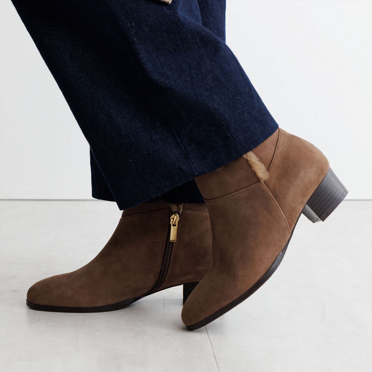 【SALE】バックル2WAYファーブーツ/651415