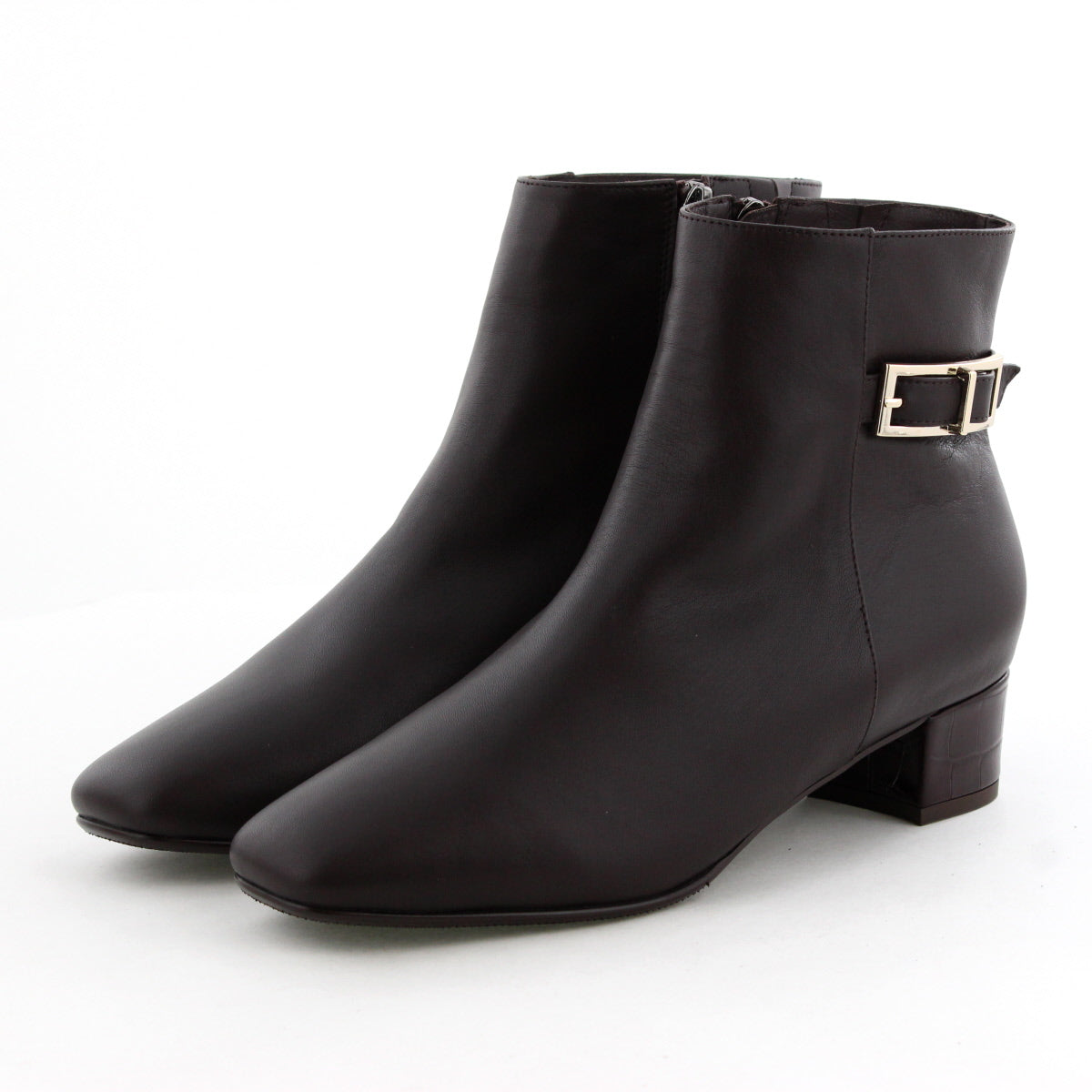 《予約/11月下旬頃入荷予定》スクエアバックルサイドベルトブーツ/651417