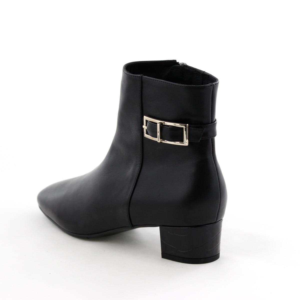 《予約/11月下旬頃入荷予定》スクエアバックルサイドベルトブーツ/651417