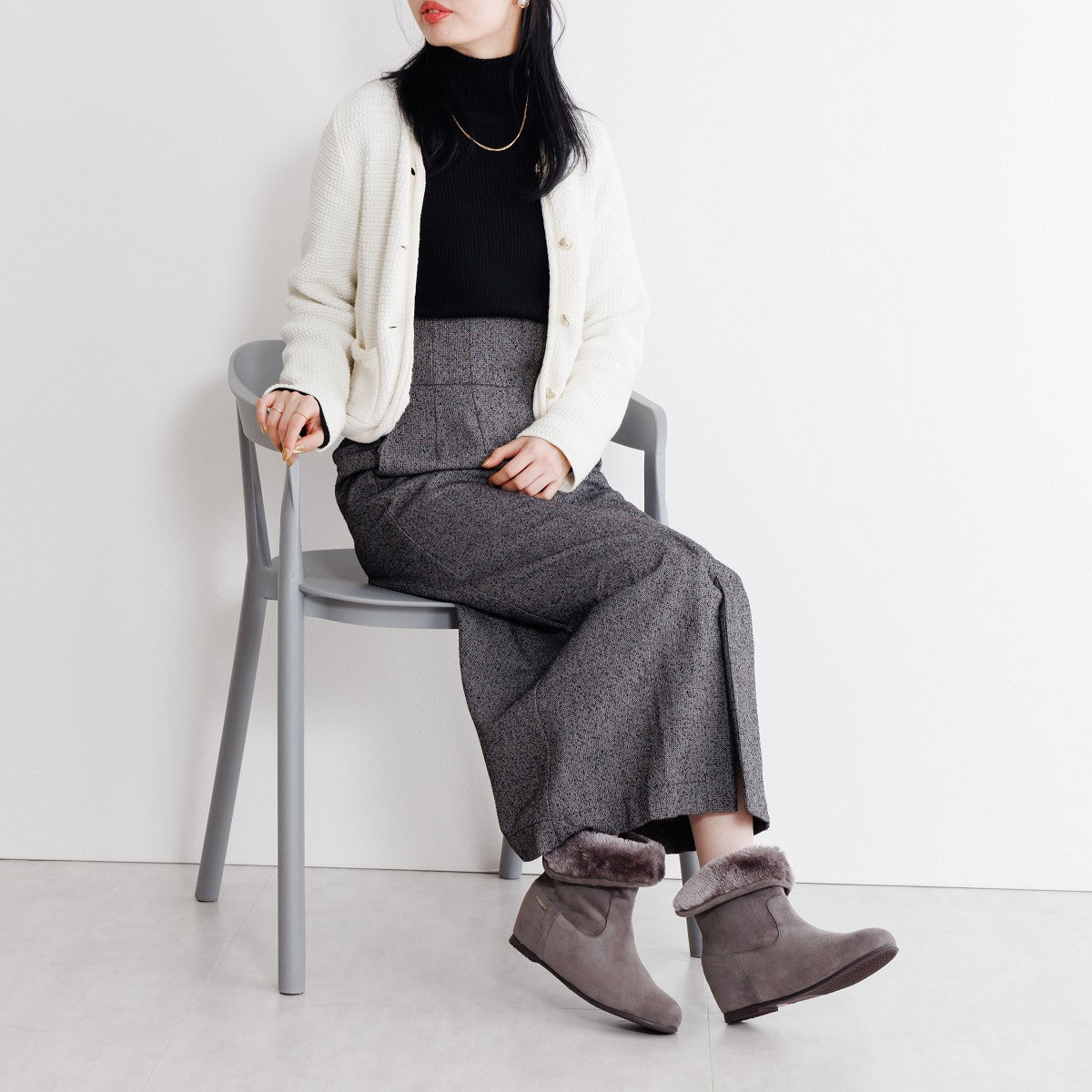 25AW】2WAYファーブーツ/651418