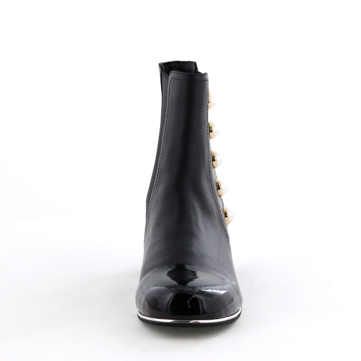 《予約/1月中旬入荷予定》【SALE】パールアクセントサイドゴアブーツ/651425