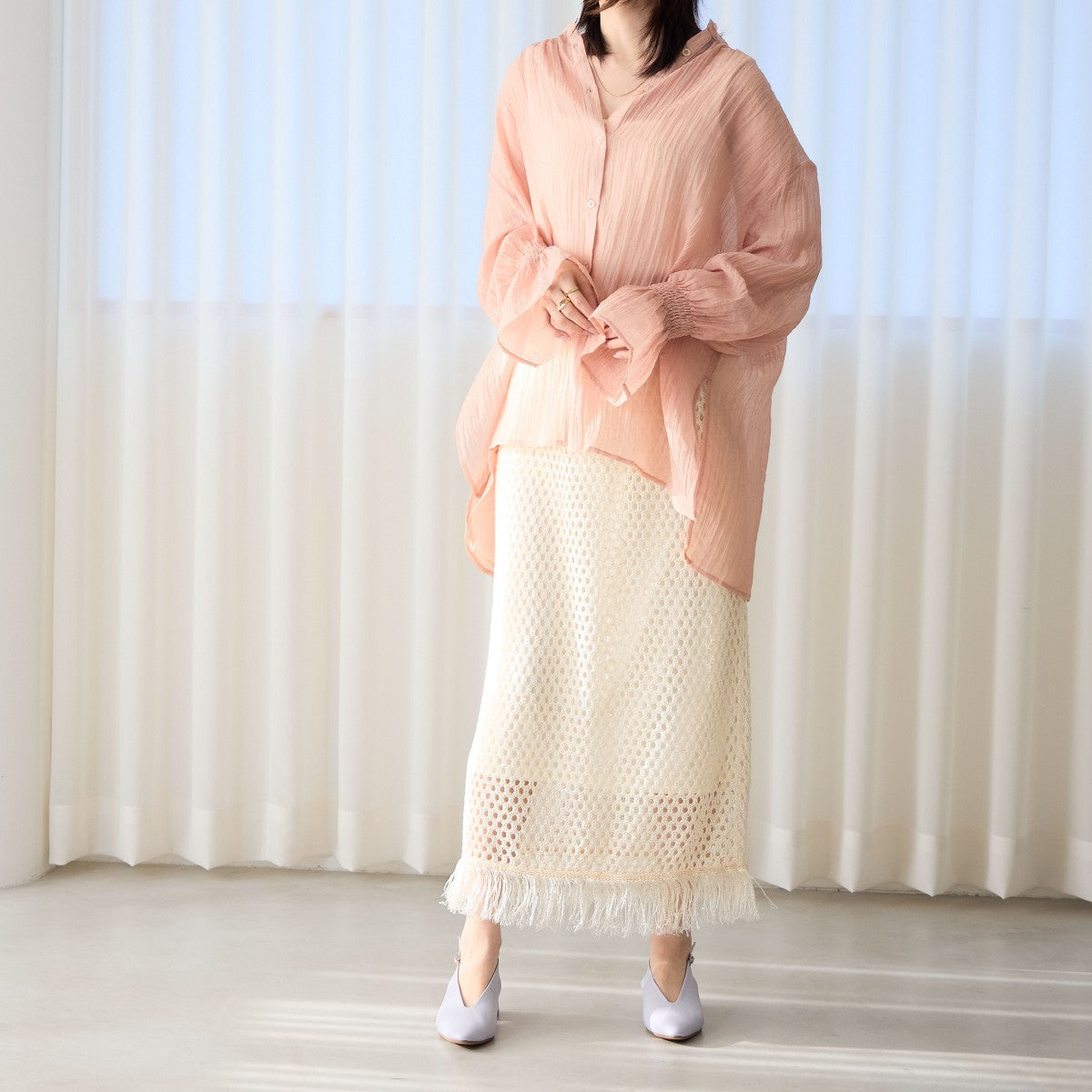 【SALE】Vカットスリングバックパンプス/651504