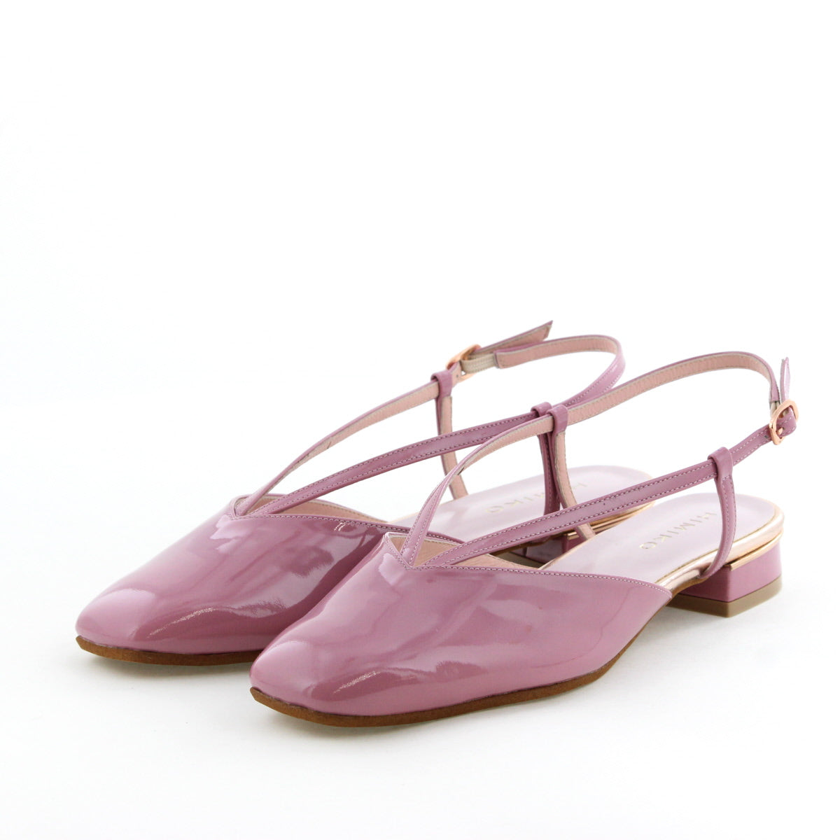 【SALE】スクエアトゥバックストラップパンプス/651505