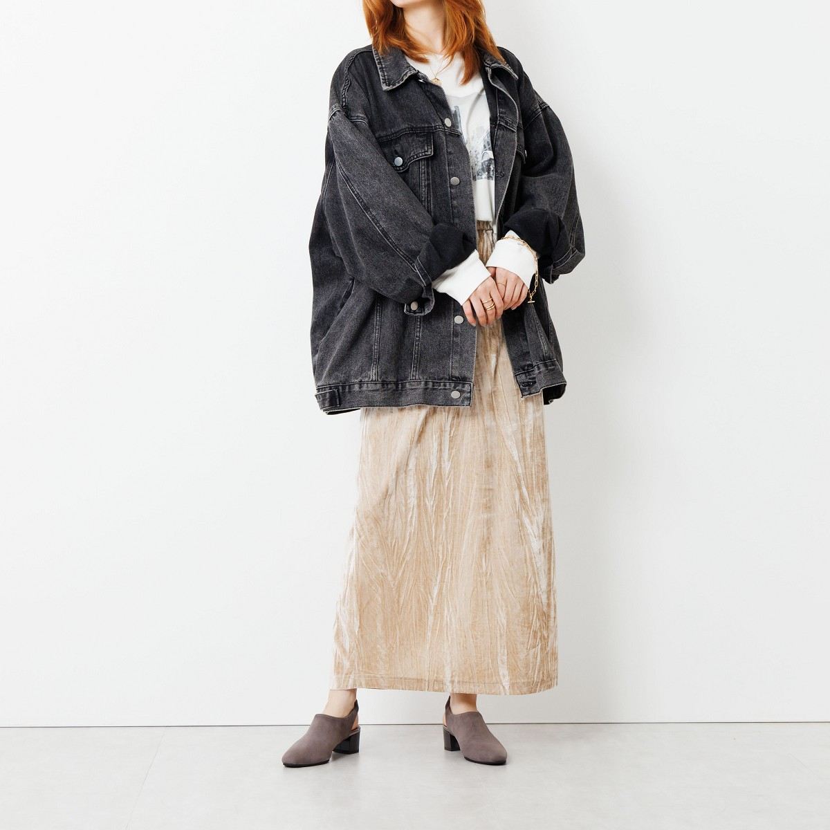 【25AW】ヒールアップカバードシューズ/651514
